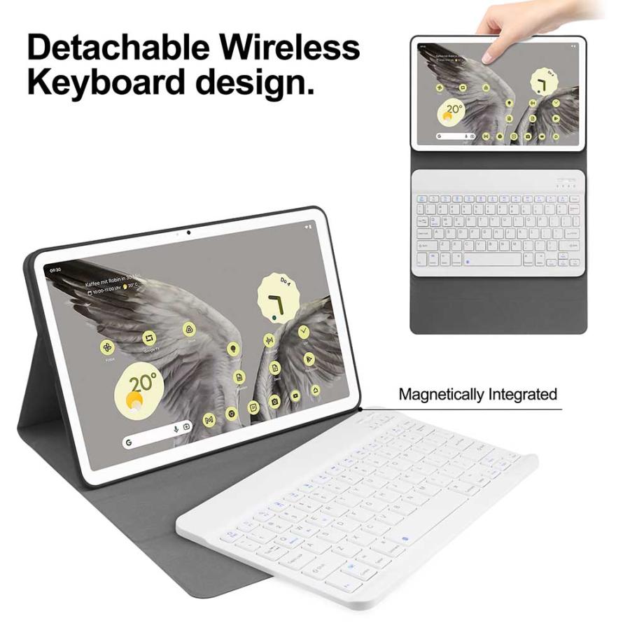 Google Pixel Tablet 10.95inch用 Bluetooth キーボード かな入力 US