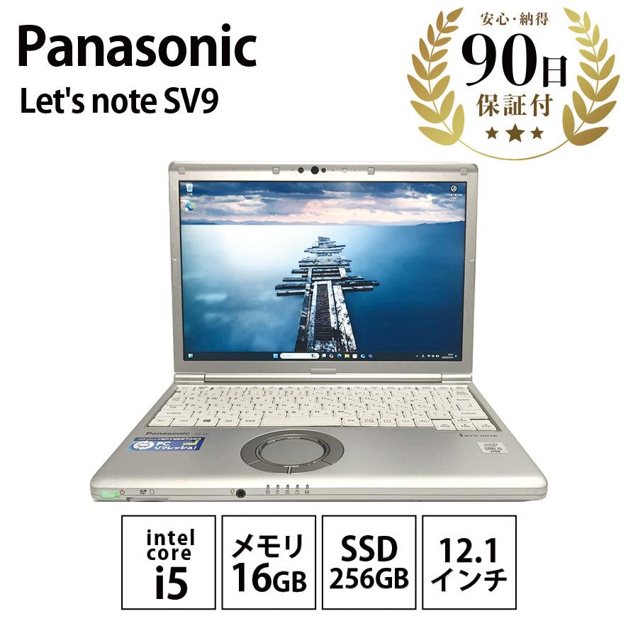 Let's note SV Panasonic SV9 Intel core i5-10310U レッツノート