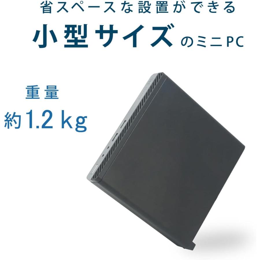 日本HP 超ミニPC HP ProDesk 400 G3 DM/Windows 11