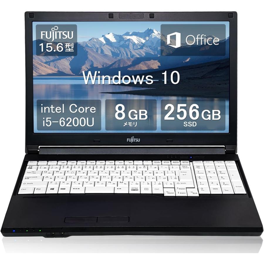富士通（FUJITSU） LIFEBOOK A576/第6世代 Core i5/8GBメモリ SSD:256B