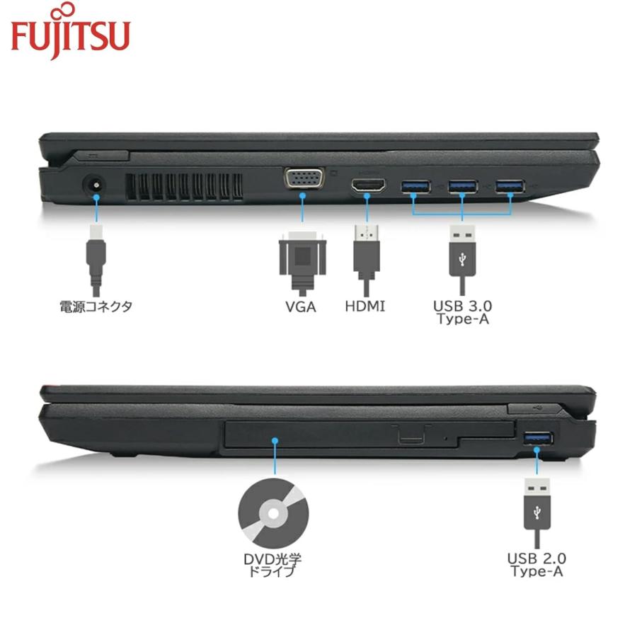 富士通（FUJITSU） FUJITSU FMV 第7世代 Core i5-7200U 15.6型 8GB