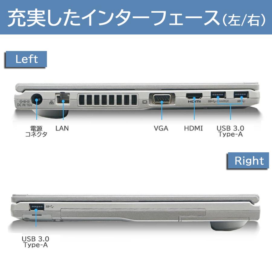 Panasonic（パナソニック） 軽量型 Panasonic Let's note CF-LX6 □高