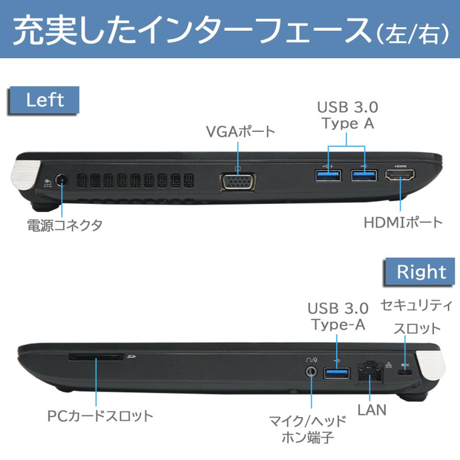 TOSHIBA（東芝） DynaBook Core-i5 メモリ 8GB SSD 256GB