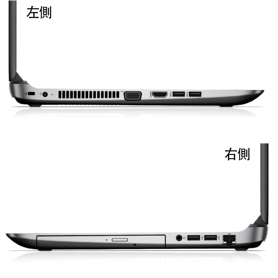 日本HP HP ProBook 450 G3 15.6インチ Core i3 メモリ8GB SSD 256GB
