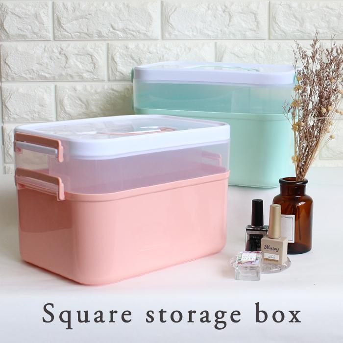 petitprice（プチプラ） [スクエア型] ストレージボックス ジェル