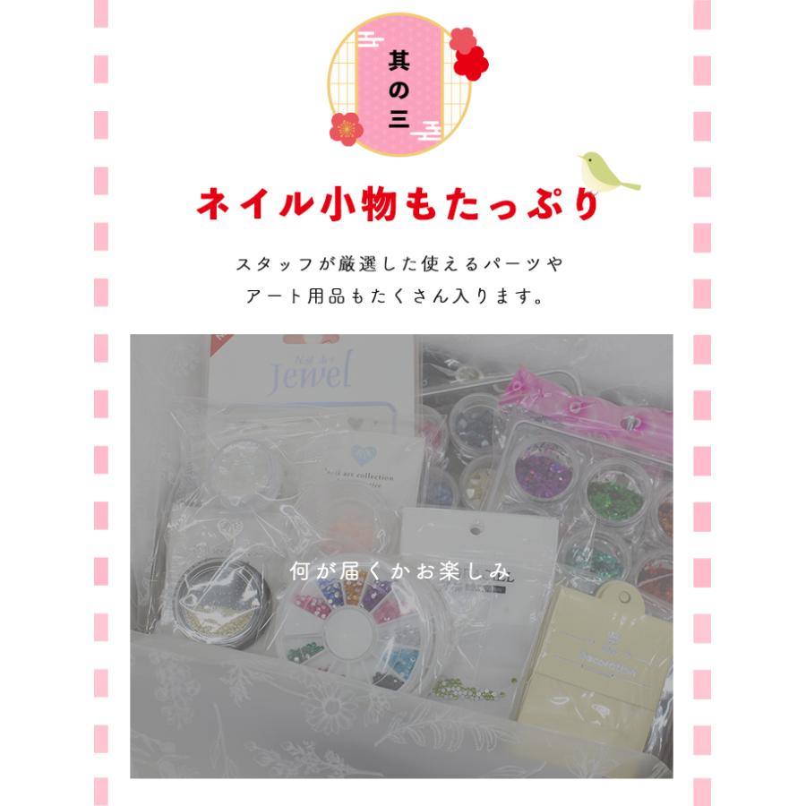送料無料 復刻 GRACIEL BOX 福袋 ジェルネイル パーツ シール