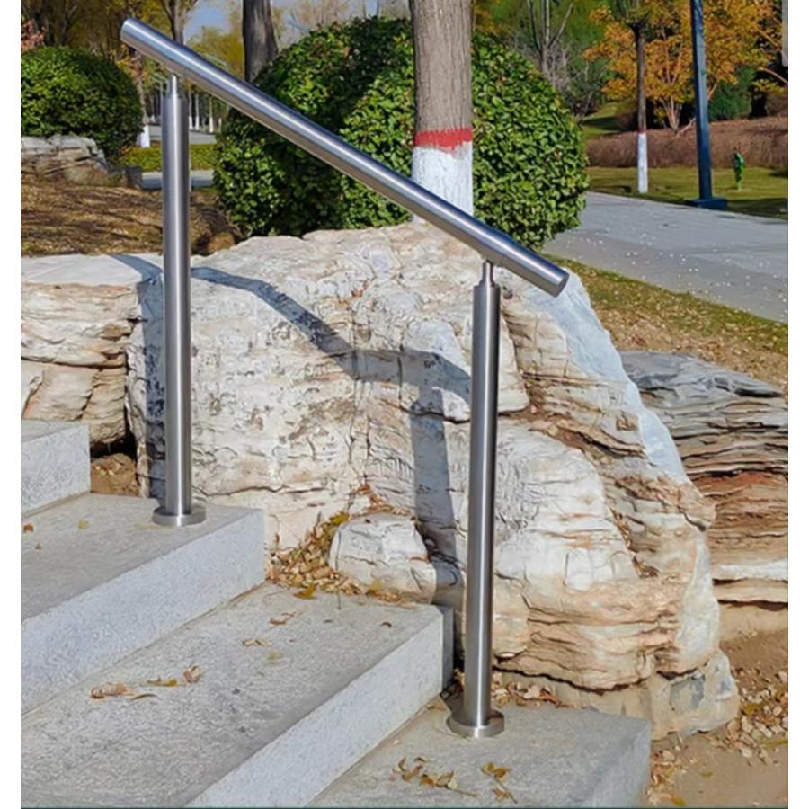 手すり 屋外 屋内 階段 玄関 手摺 段差 横幅140cm てすり ステンレス製