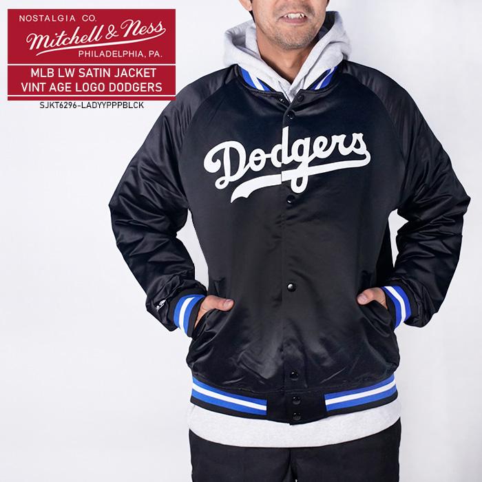 MITCHELL & NESS MLB LIGHT WEIGHT SATIN JACKET LOS ANGELS DODGERS