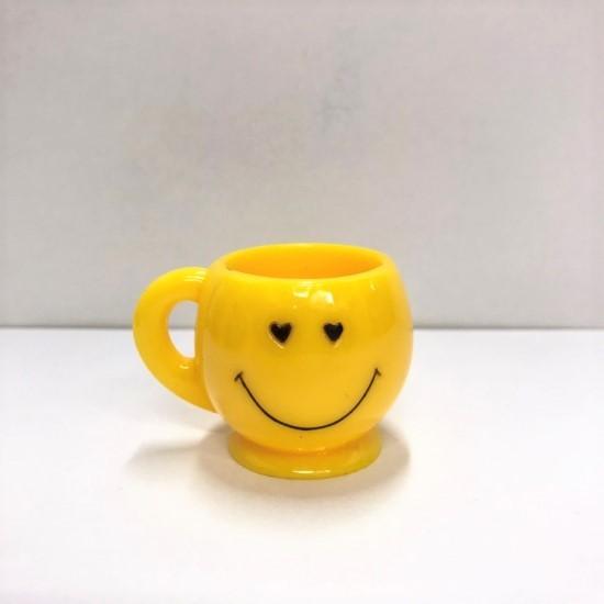 スマイリーフェイス マグカップ 1個 スマイル ハンドトイ おもちゃ 鳥