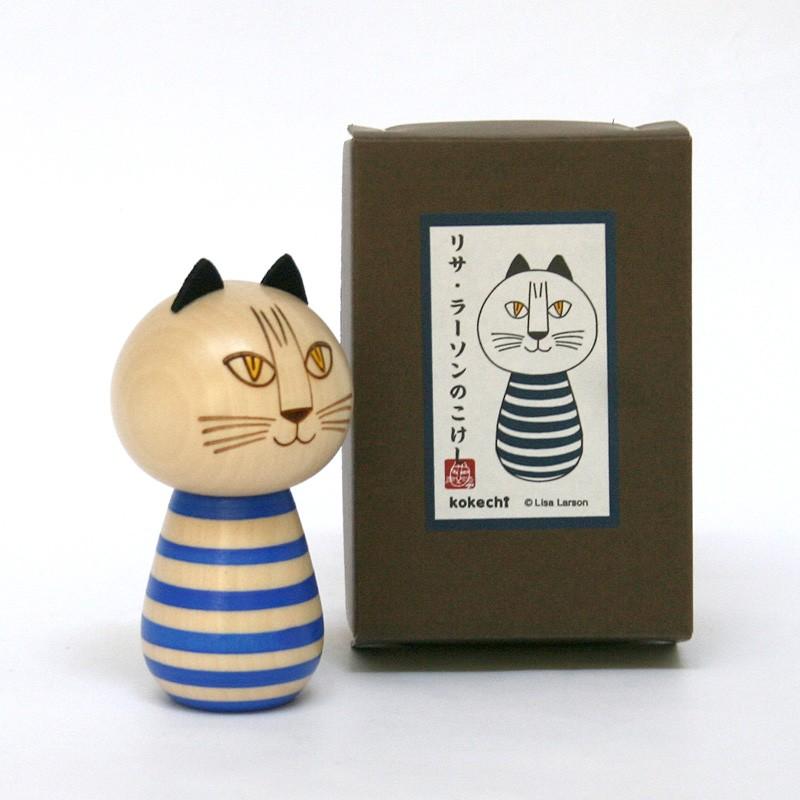 Lisa Larson（リサラーソン） こけし/ミンミ/青/リサ・ラーソン/MIMI