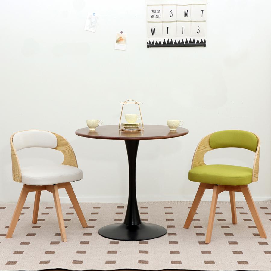 ダイニングチェア 回転式 ダイニング椅子 回転チェア リビングチェア