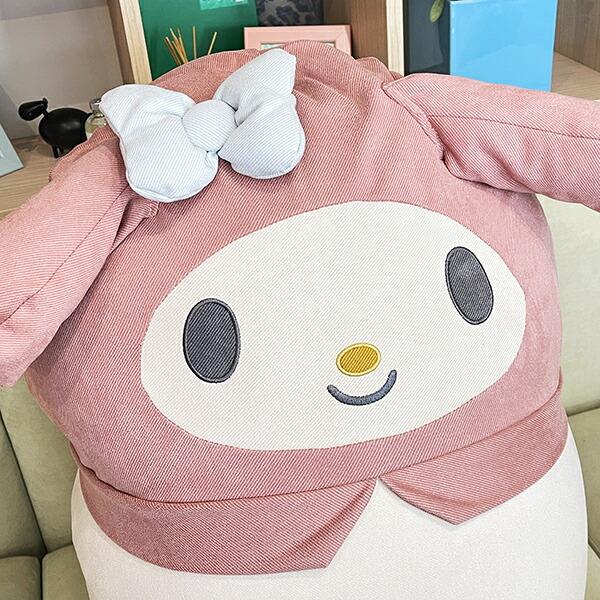 サンリオ マイメロディ くつろぎマイメロ ビーズクッション 大きい