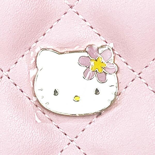 サンリオ ハローキティ キルトスクエアバッグ ピンクキルト トート