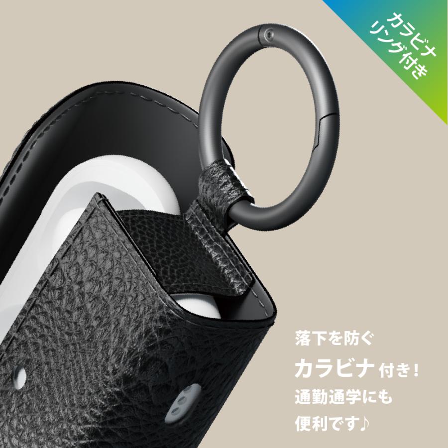 AirPods Pro 第2世代 第1世代 カバー ケース ブラック ベージュ 黒