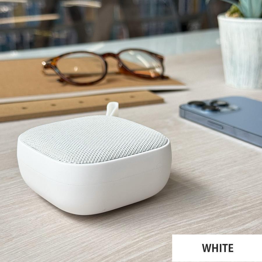 MUSTEM M5 ATW W ホワイト ワイヤレススピーカー ポータブルスピーカー
