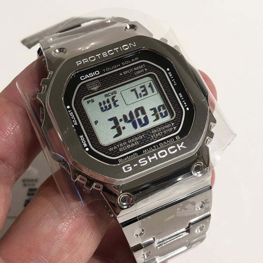 G-SHOCK CASIO “G-SHOCK” GMW-B5000D-1JF シルバーフルメタル カシオ G