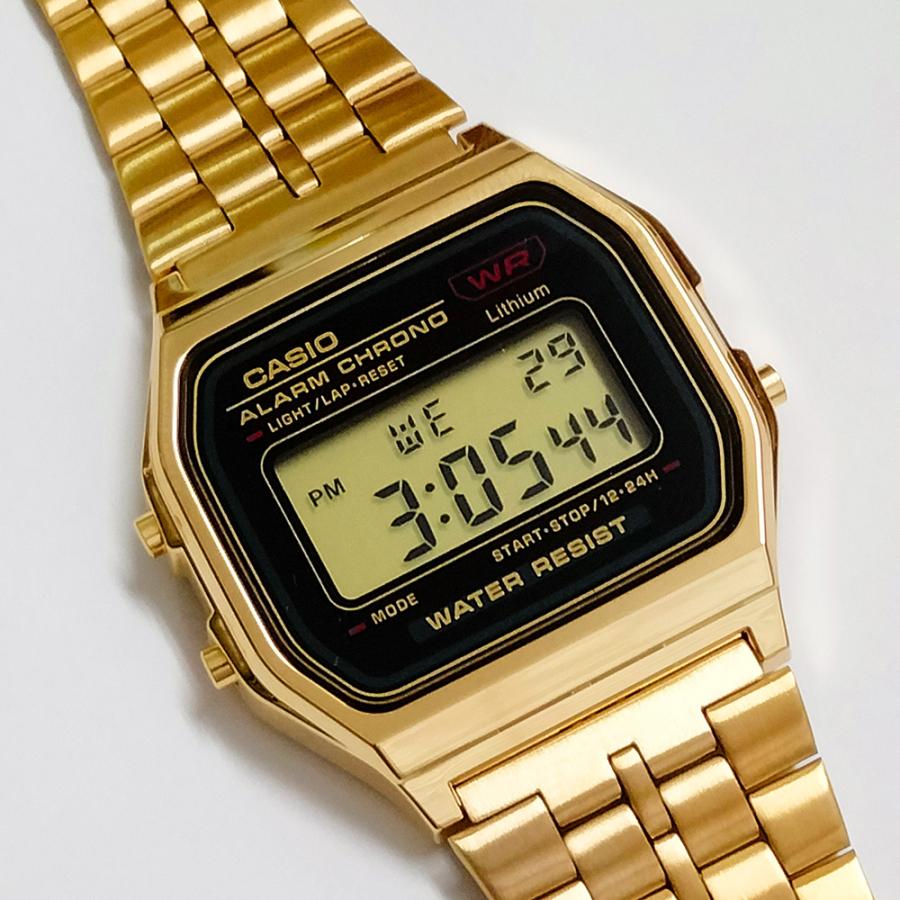 CASIO（カシオ） 国内正規保証 “CLASSIC” A159WGEA-1JF ゴールド 日本