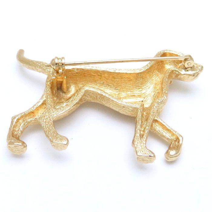 BURBERRY（バーバリー） ブローチ 犬モチーフ GP ゴールドメッキ