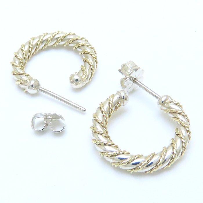 TIFFANY&Co.（ティファニー） ツイスト フープ ピアス シルバー
