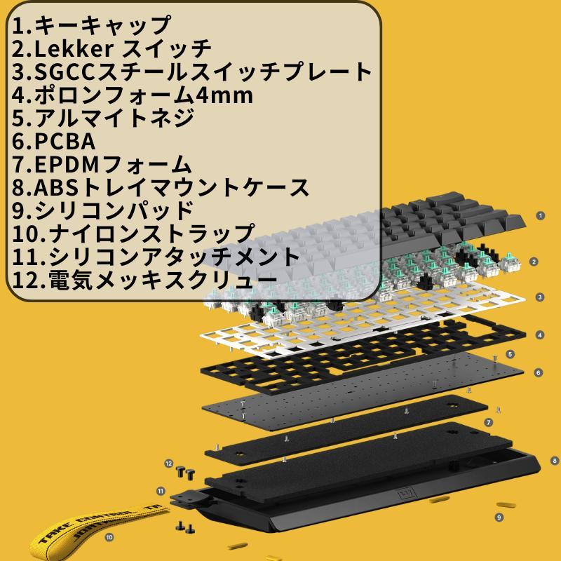 Wooting 60HE+ ノートパソコン ゲーミング キーボード ARM ANSI-US PBT