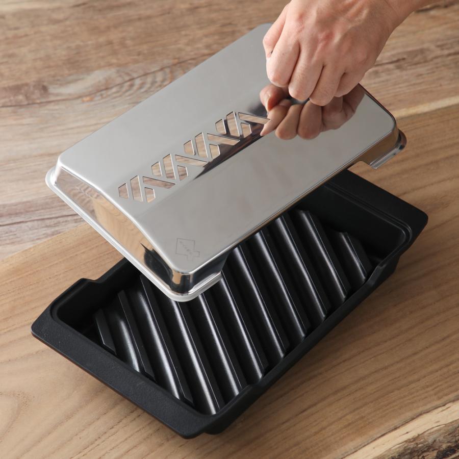 大人の焼き魚 炭グリル 鉄板グリル オークス OTS8010 : フライパン専門