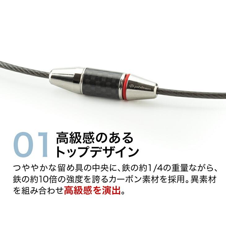 Phiten（ファイテン） RAKUWAネックレス EXTREME カーボン