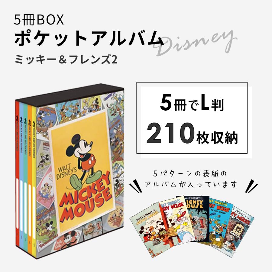 フォトアルバム ミッキー&フレンズ2 ナカバヤシ キャラクターアルバム