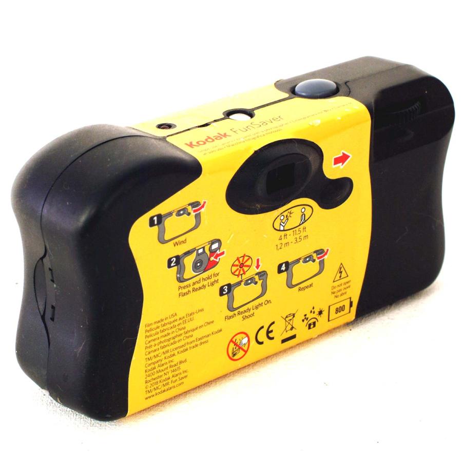 Kodak（コダック） FunSaver 800-27枚撮 フラッシュ付 レンズ付