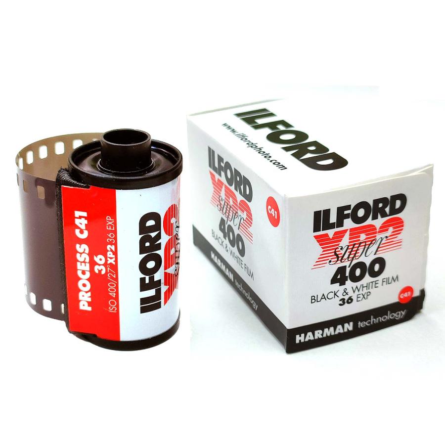 ILFORD PHOTO 白黒 イルフォード XP2スーパー 36枚撮【1本】カラー現像