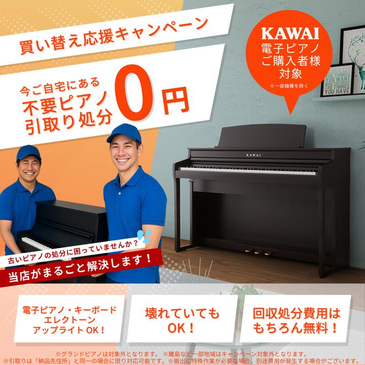 KAWAI 【爆買WEEK 3/1まで！】【新製品】電子ピアノ 88鍵盤【マット