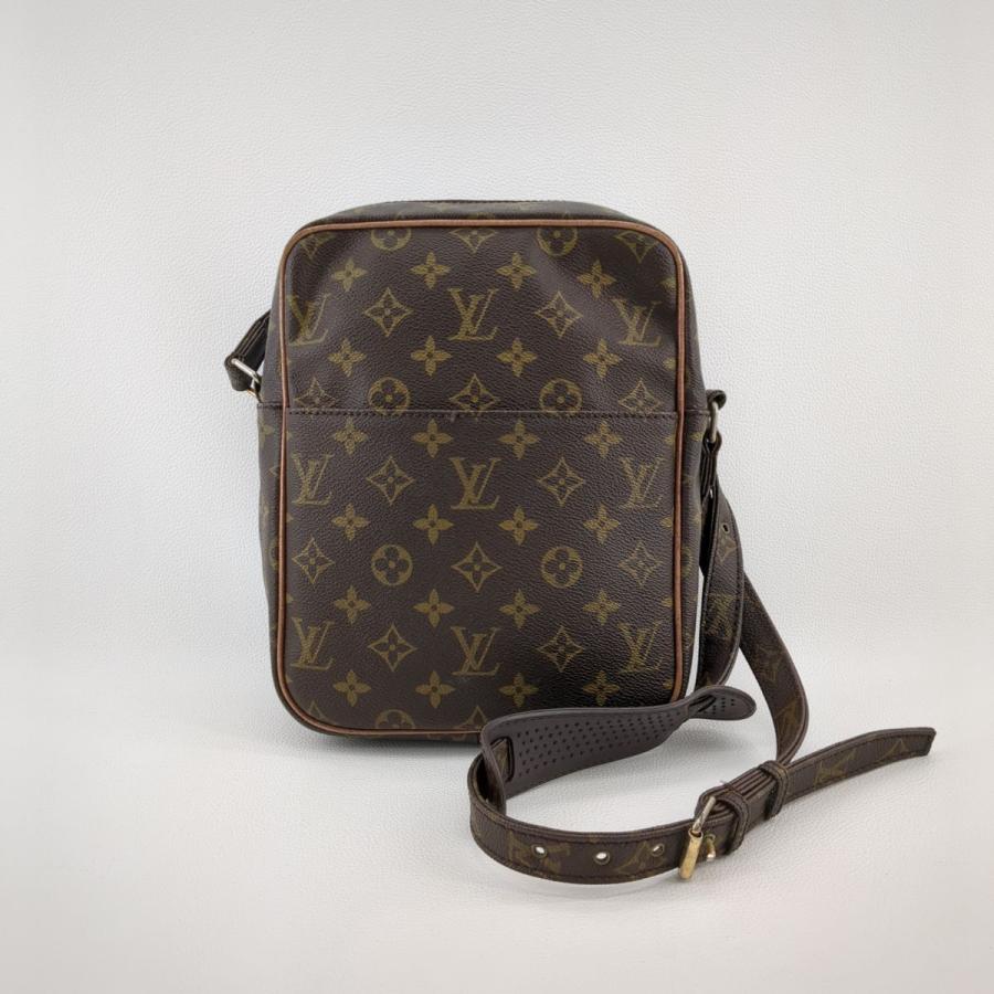 ルイヴィトン ダヌーブ 旧型 M3552 モノグラム PVC レザー ショルダー