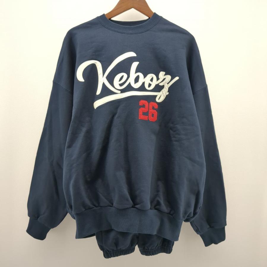 KEBOZ（ケボズ） ケボズ×フロクラブ スウェット セットアップ ネイビー