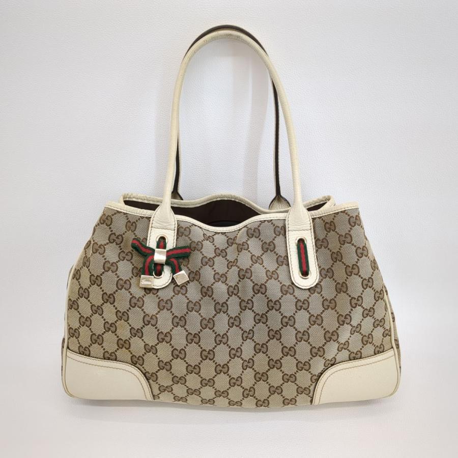 GGキャンバス グッチ プリンシー GGキャンバス シェリーライン リボン