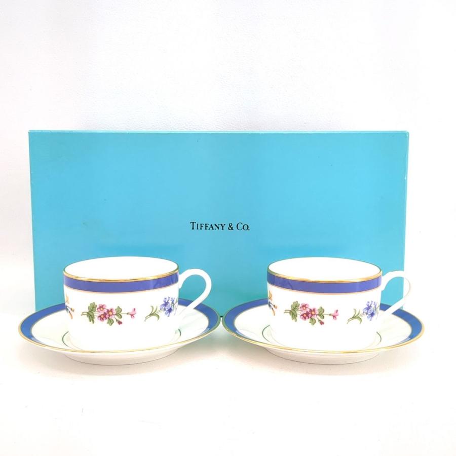 TIFFANY&Co.（ティファニー） 未使用 カップ＆ソーサー フローラル 箱