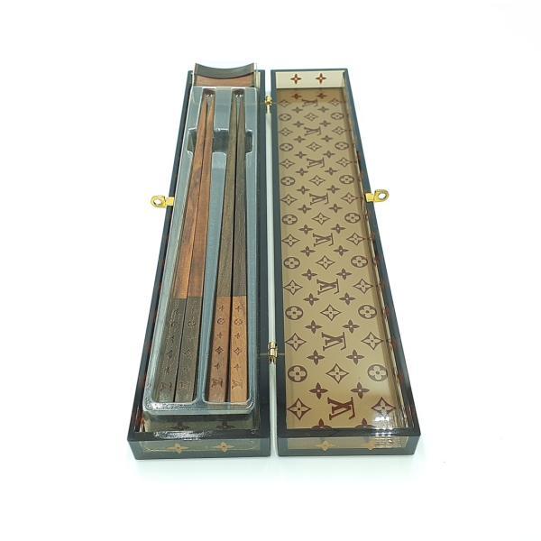 ルイヴィトン ノベルティ チョップスティック 箸2膳セット LOUIS