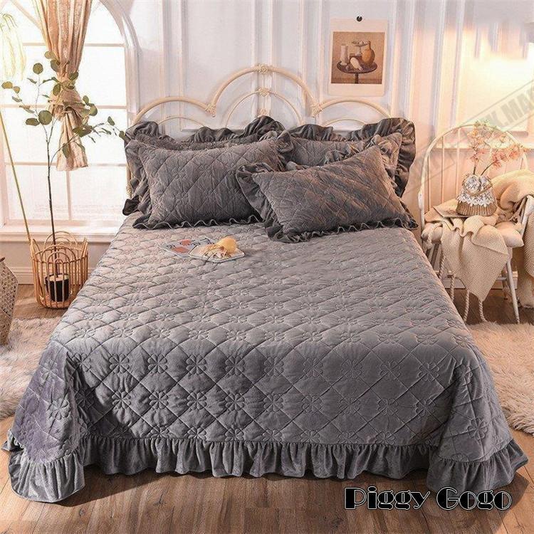 ベッドカバー ベッドスプレッド 北欧 アンティークおしゃれ ダブル