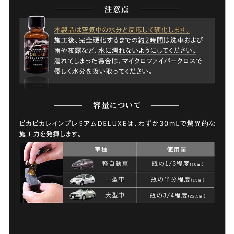 ピカピカレイン ランキング硬化型1位 車 3年間ノーワックス ガラス
