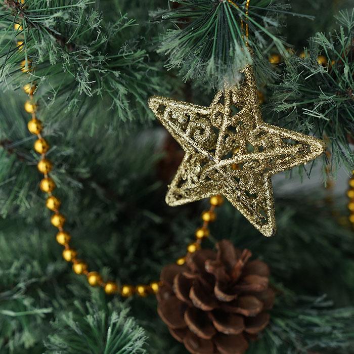 クリスマスツリー 飾り オーナメント スター飾り オーナメント3個