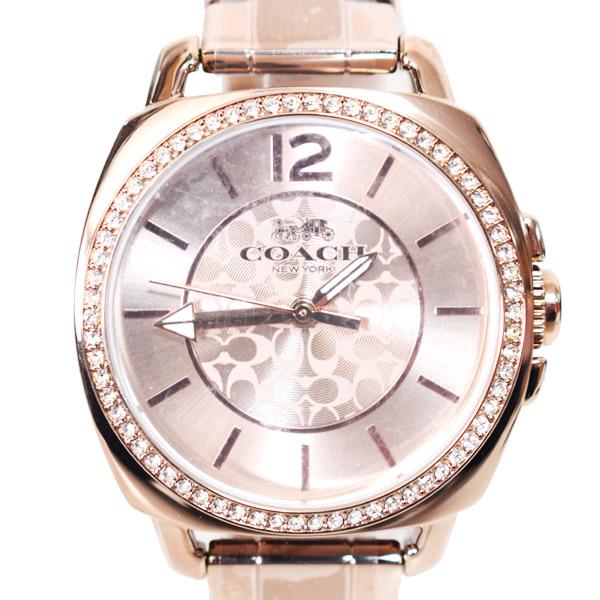 COACH（コーチ） 時計 ラインストーン シグネチャー ボーイフレンド