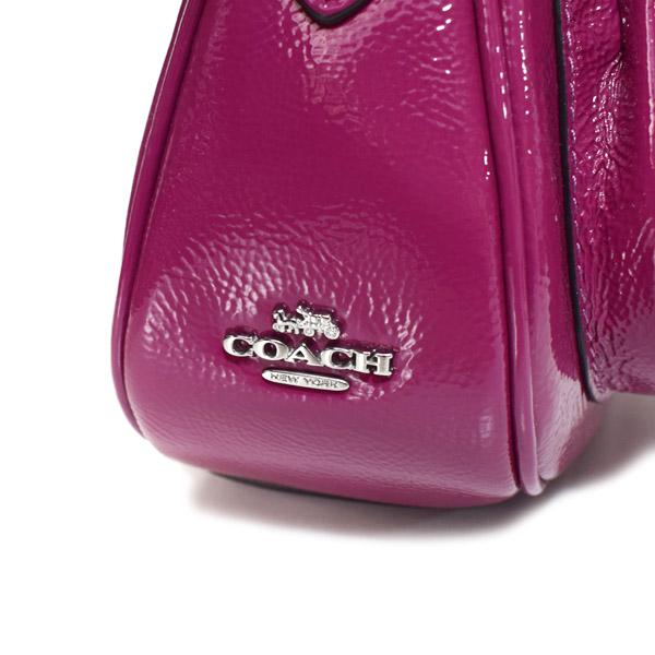 COACH（コーチ） バッグ パテントレザー アシュトン バゲット 2way