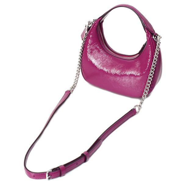 COACH（コーチ） バッグ パテントレザー 三日月型 カルメン ミニ ロゴ