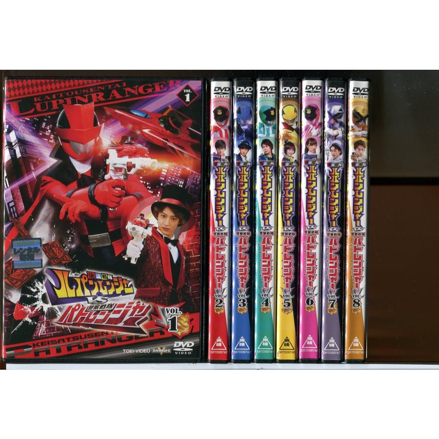 怪盗戦隊ルパンレンジャーVS警察戦隊パトレンジャー 全12巻セット/DVD