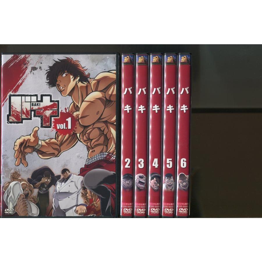 バキ/全12巻セット 中古DVD レンタル落ち/島?信長/大塚明夫/a8304