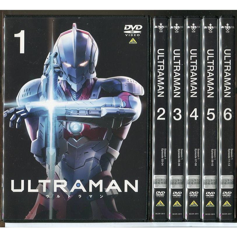 ULTRAMAN ウルトラマン 全6巻セット/DVD 中古 レンタル落ち/木村良平