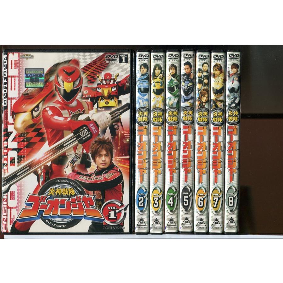 炎神戦隊ゴーオンジャー 全12巻+他5巻 計17巻セット/DVD レンタル落ち