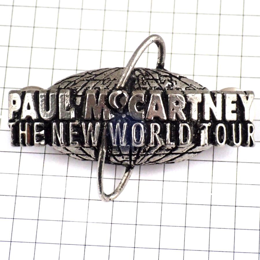 ピンバッジ・ポールマッカートニー世界ツアー歌手ビートルズ銀色