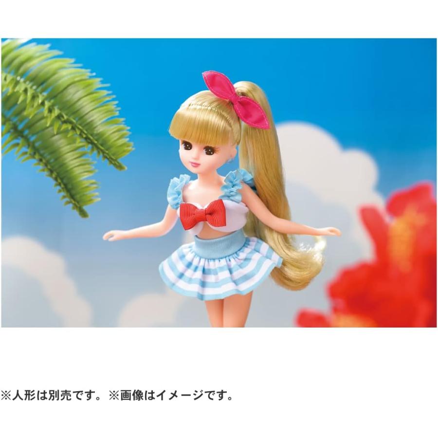 リカちゃん LW-13 マリンワンピ&セーラー水着セット : Pink Diamond 総