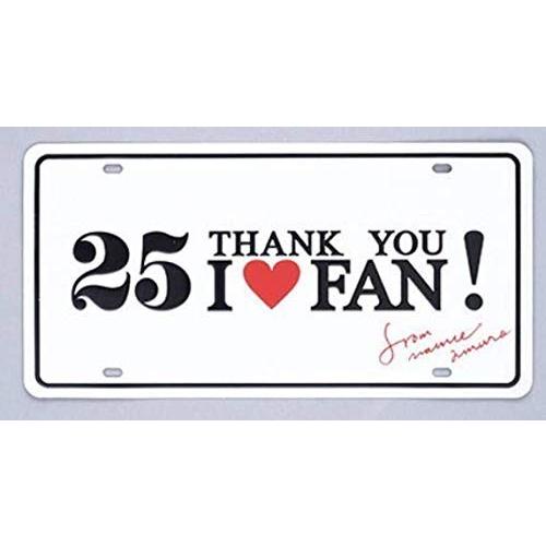 安室奈美恵「namie amuro Final Space」 ナンバープレート : Pink