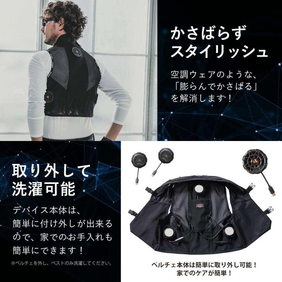 BURTLE（バートル） ＼+P17%／ バートル 最新 ペルチェベスト セット