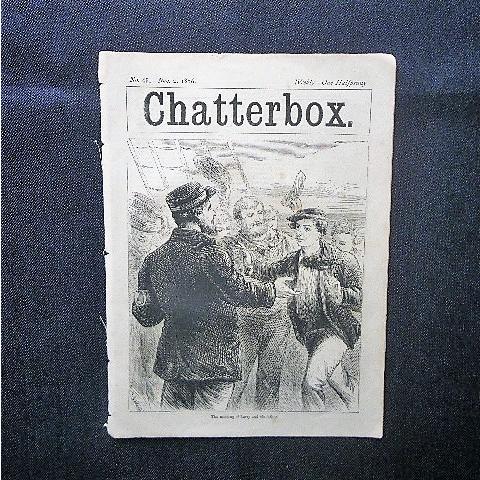 1876年 イギリス ヴィクトリア朝 子供向け週刊誌「Chatterbox」19世紀